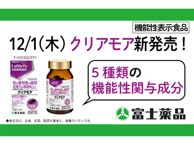 製薬会社のサプリメントブランド「Laforth」から機能性表示食品として