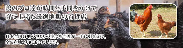 有限会社甲州屋【国産鶏肉専門　甲州屋.net】全国 各地の地鶏 専門店。薩摩、比内、名古屋コーチン、等、多数の品種と部位を揃えております。全て産地直送でお送りします。
